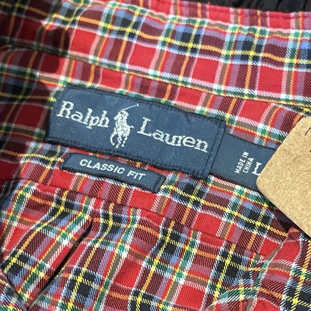 Vintage Ralph Lauren Reworked Upcycled Shirt Large Ruffled Collar Button Up - Picture 5 of 12